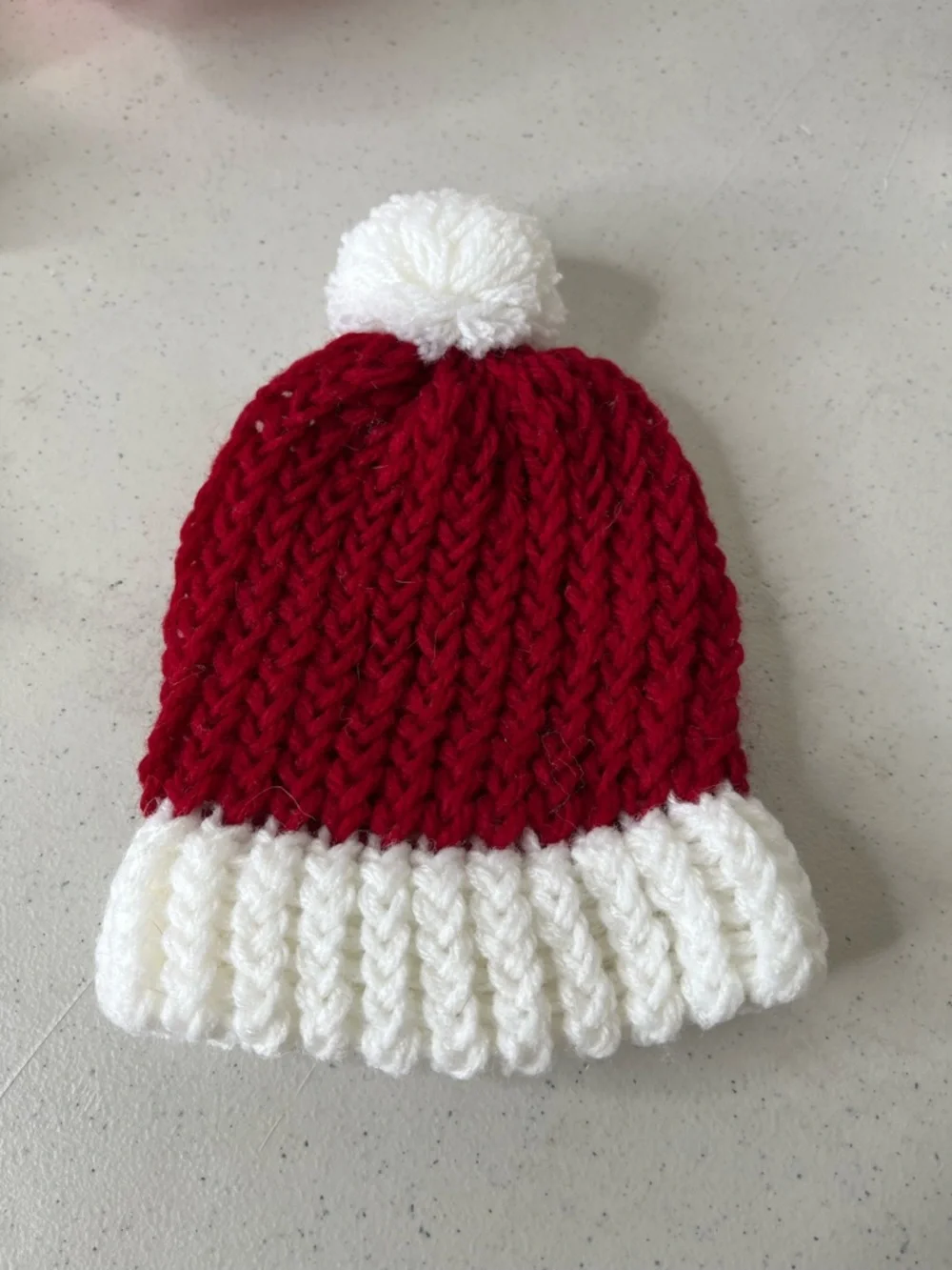 Red Santa beanie Newborn